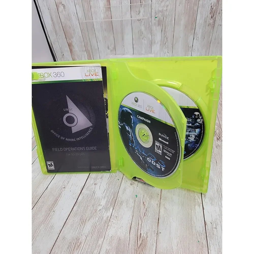 Halo 3: ODST (Microsoft Xbox 360, 2009) CIB Complete Video Game